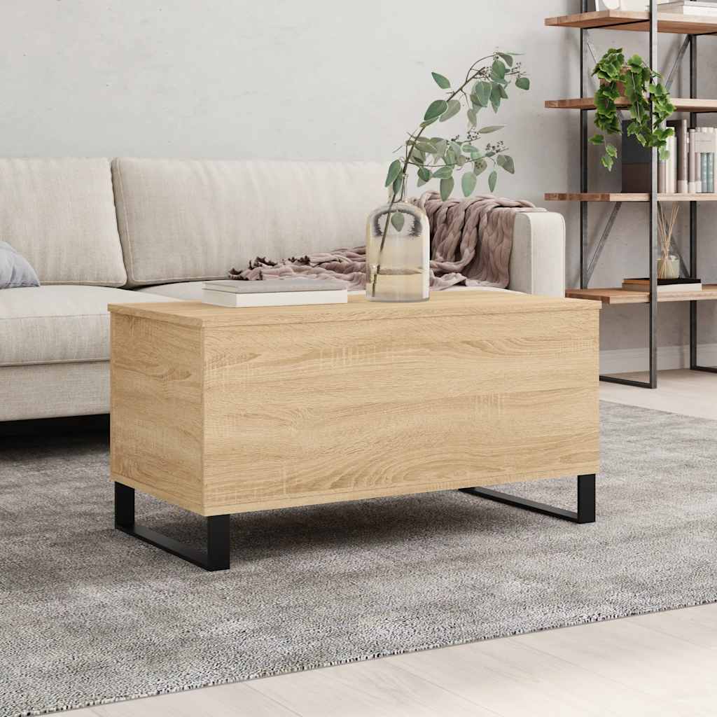 Coffee Table Engineered Wood in Sonoma Oak