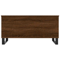 vidaXL Coffee Table Brown Oak 90x44.5x45 cm Engineered Wood 6