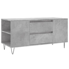 vidaXL Coffee Table Concrete Grey 102x44.5x50 cm Engineered Wood 2