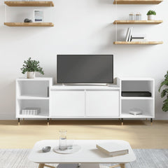 TV Cabinet 160x35x55 cm Engineered Wood White