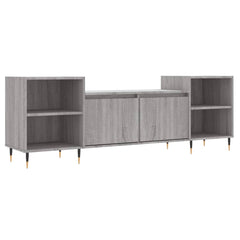 TV Cabinet 160x35x55 cm Engineered Wood Grey sonoma