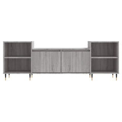 TV Cabinet 160x35x55 cm Engineered Wood Grey sonoma