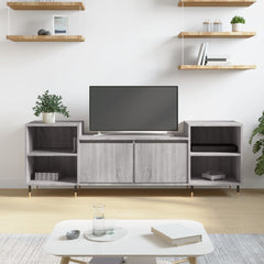 TV Cabinet 160x35x55 cm Engineered Wood Grey sonoma