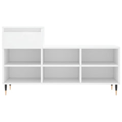 vidaXL Shoe Cabinet White 102x36x60 cm Engineered Wood 5