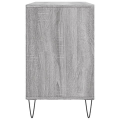 vidaXL Shoe Cabinet Grey Sonoma 102x36x60 cm Engineered Wood 5