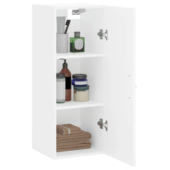 vidaXL Wall Mounted Cabinet White 34.5x34x90 cm Engineered Wood 4