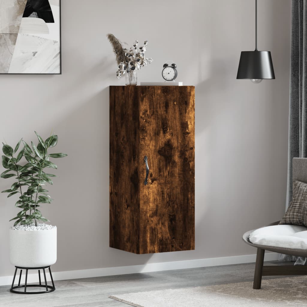 vidaXL Wall Mounted Cabinet 34.5x34x90 cm Engineered Wood