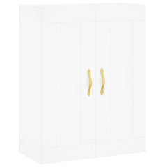 vidaXL Wall Mounted Cabinet White 69.5x34x90 cm Engineered Wood 2