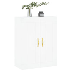 vidaXL Wall Mounted Cabinet White 69.5x34x90 cm Engineered Wood 4