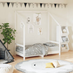 vidaXL Kids Bed Frame Solid Wood Pine