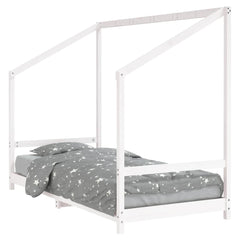 Kids Bed Frame Solid Wood Pine
