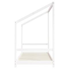 vidaXL Kids Bed Frame White 90x190 cm Solid Wood Pine 5