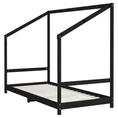 Kids Bed Frame Solid Wood Pine