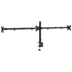 vidaXL Triple Monitor Stand Black Steel VESA 75/100 mm 6