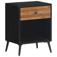 vidaXL Bedside Cabinet 40x30x50 cm Solid Wood Teak 3