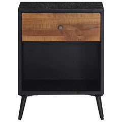 vidaXL Bedside Cabinet 40x30x50 cm Solid Wood Teak 4