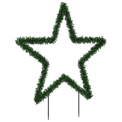vidaXL Christmas Light Decoration with Spikes Star 80 LEDs 60 cm 5