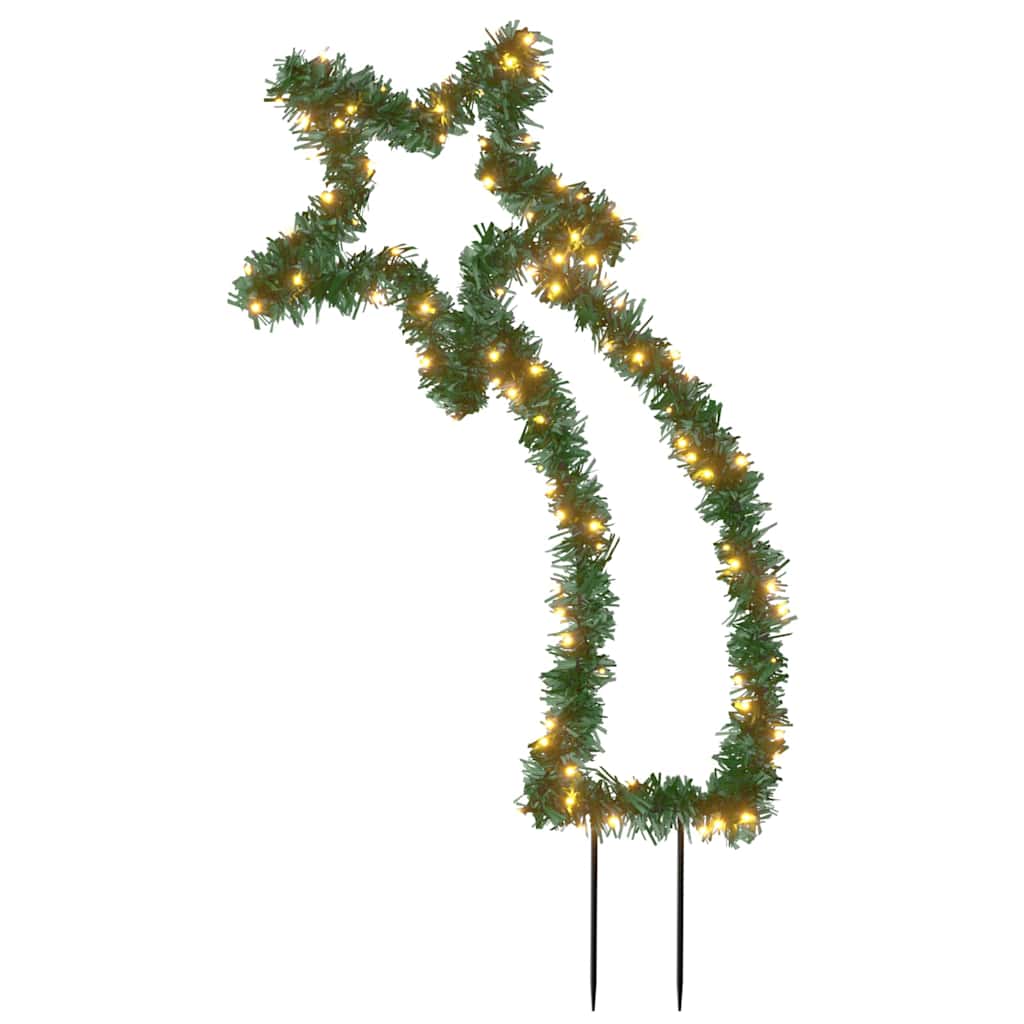 vidaXL Christmas Light Decoration with Spikes Meteor 115 LEDs 89 cm 2