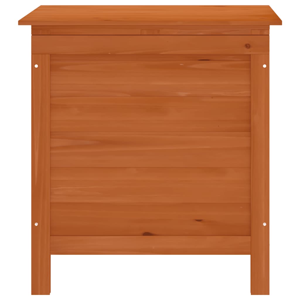 vidaXL Garden Storage Box Brown 50x49x56,5 cm Solid Wood Fir 4