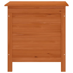 vidaXL Garden Storage Box Brown 50x49x56,5 cm Solid Wood Fir 4
