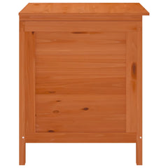 vidaXL Garden Storage Box Brown 50x49x56,5 cm Solid Wood Fir 5