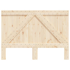 vidaXL Headboard 140x104 cm Solid Wood Pine 3