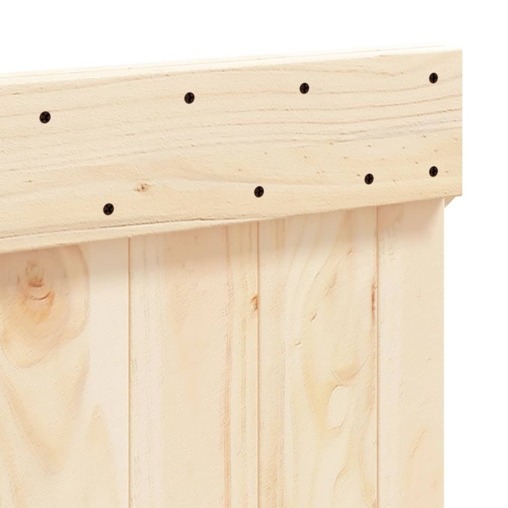 vidaXL Headboard 140x104 cm Solid Wood Pine 6