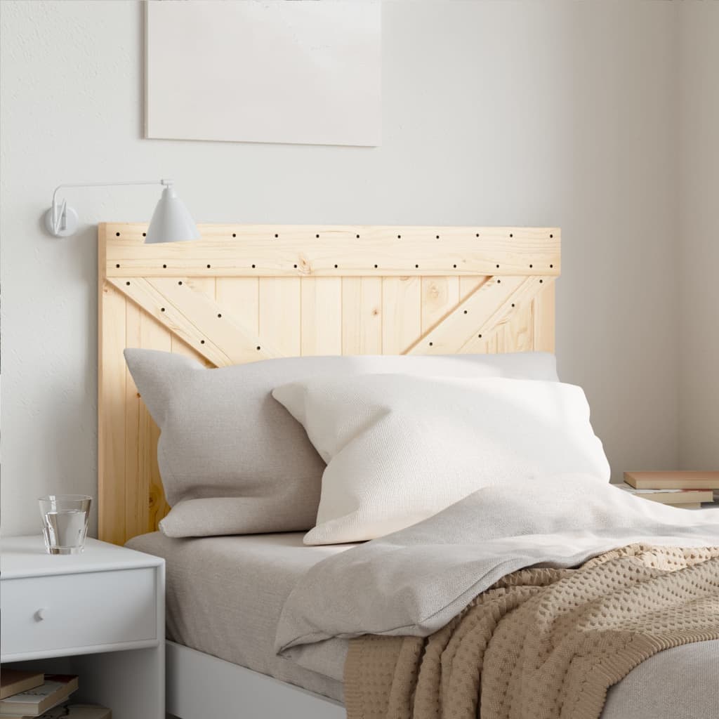 vidaXL Headboard 100x104 cm Solid Wood Pine 1