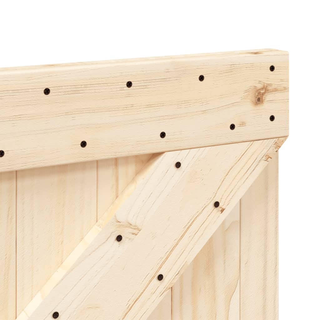 vidaXL Headboard 140x104 cm Solid Wood Pine 6