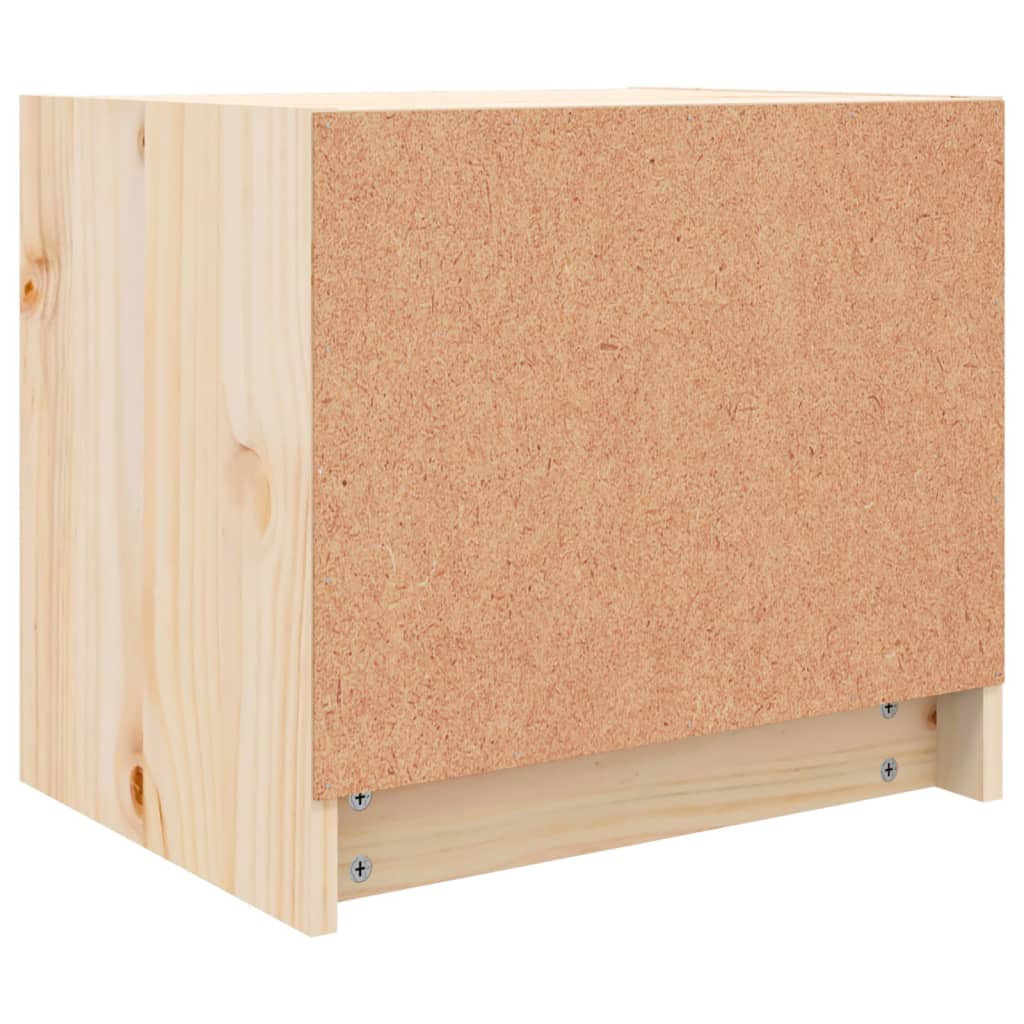 vidaXL Bedside Cabinet 40x31x35,5 cm Solid Wood Pine 5