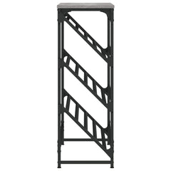 vidaXL Shoe Rack Grey Sonoma 90x30x85 cm Engineered Wood 5