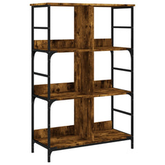 Bookshelf 78.5x33x117.5 cm Engineered Wood Smoked oak