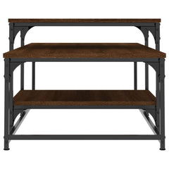 vidaXL Coffee Table Brown Oak 102x60x45 cm Engineered Wood 5