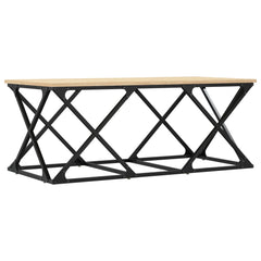 vidaXL Coffee Table Sonoma Oak 100x49x40 cm Engineered Wood 6