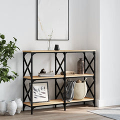 vidaXL Console Table 200x28x80.5 cm Engineered Wood