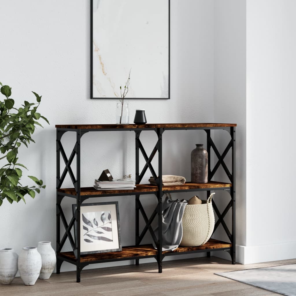 vidaXL Console Table 200x28x80.5 cm Engineered Wood