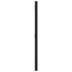vidaXL Wall Mirror Black 40x40 cm Square Iron 4