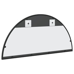 Wall Mirror Black Arch Iron 80 cm 40 cm