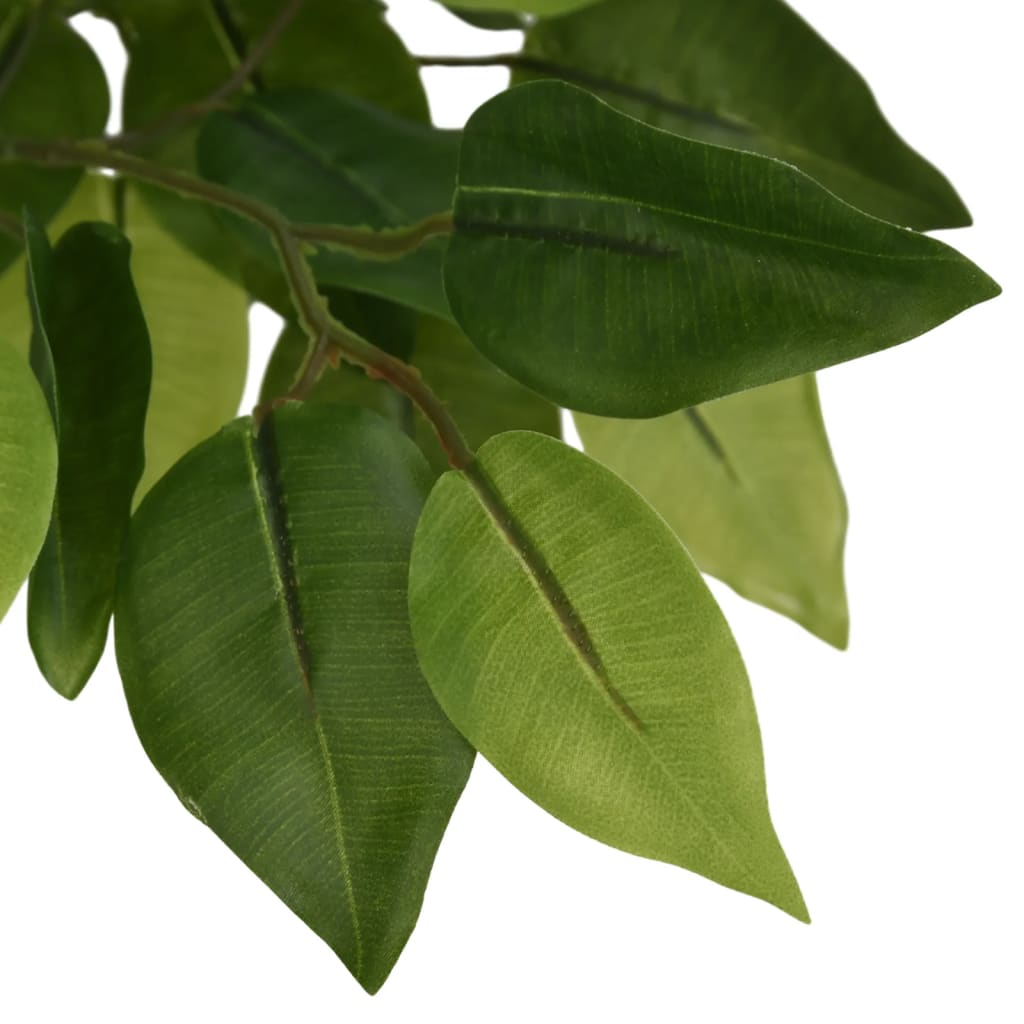 vidaXL Artificial Ficus Tree 378 Leaves 80 cm Green 3