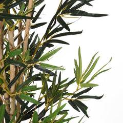 vidaXL Artificial Bamboo Tree 1104 Leaves 180 cm Green 2