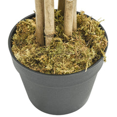 vidaXL Artificial Bamboo Tree 1288 Leaves 180 cm Green 3