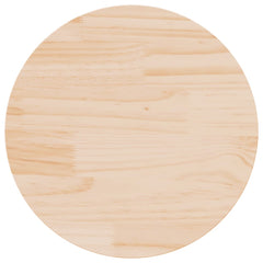 vidaXL Table Top Round Ø50x3 cm Solid Wood Pine 2