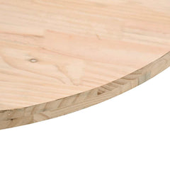 vidaXL Table Top Round Ø50x3 cm Solid Wood Pine 6
