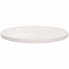 vidaXL Table Top Round White Ø60x3 cm Solid Wood Pine 3
