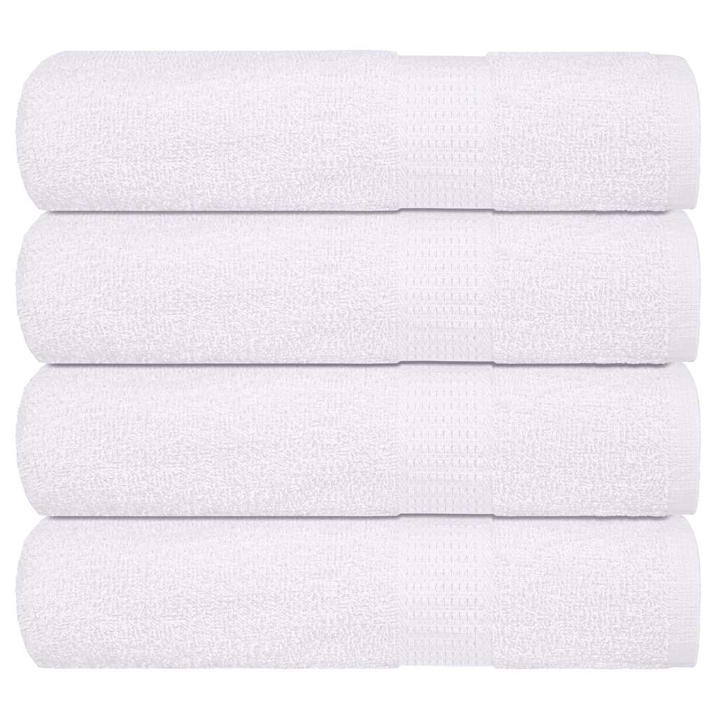 Bath Towels "FROGN" 100x150 cm 360 gsm 4 pcs White