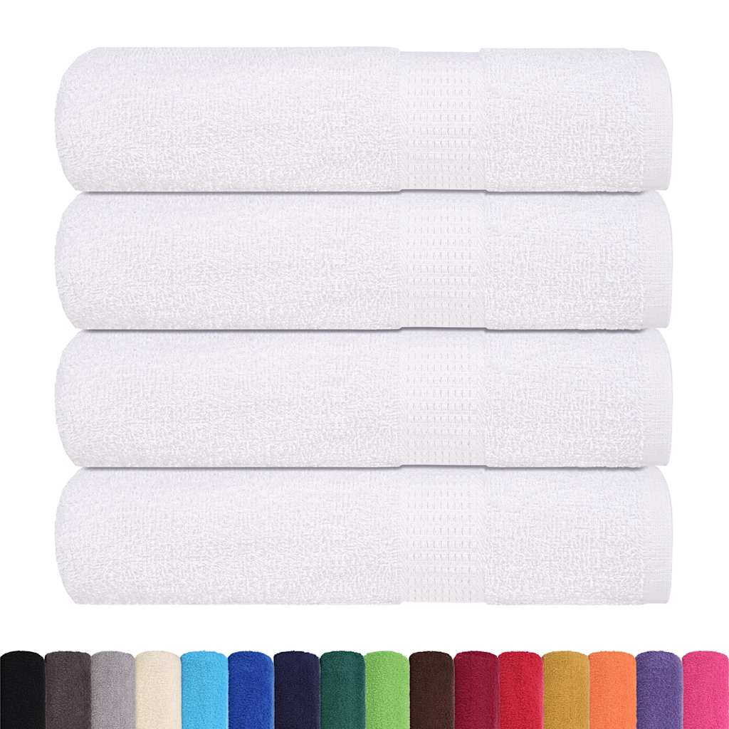 Bath Towels "FROGN" 100x150 cm 360 gsm 4 pcs White