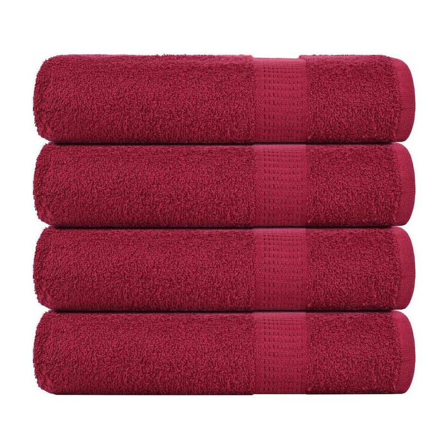 Shower Towels "FROGN" 4 pcs Bordeaux 360 gsm