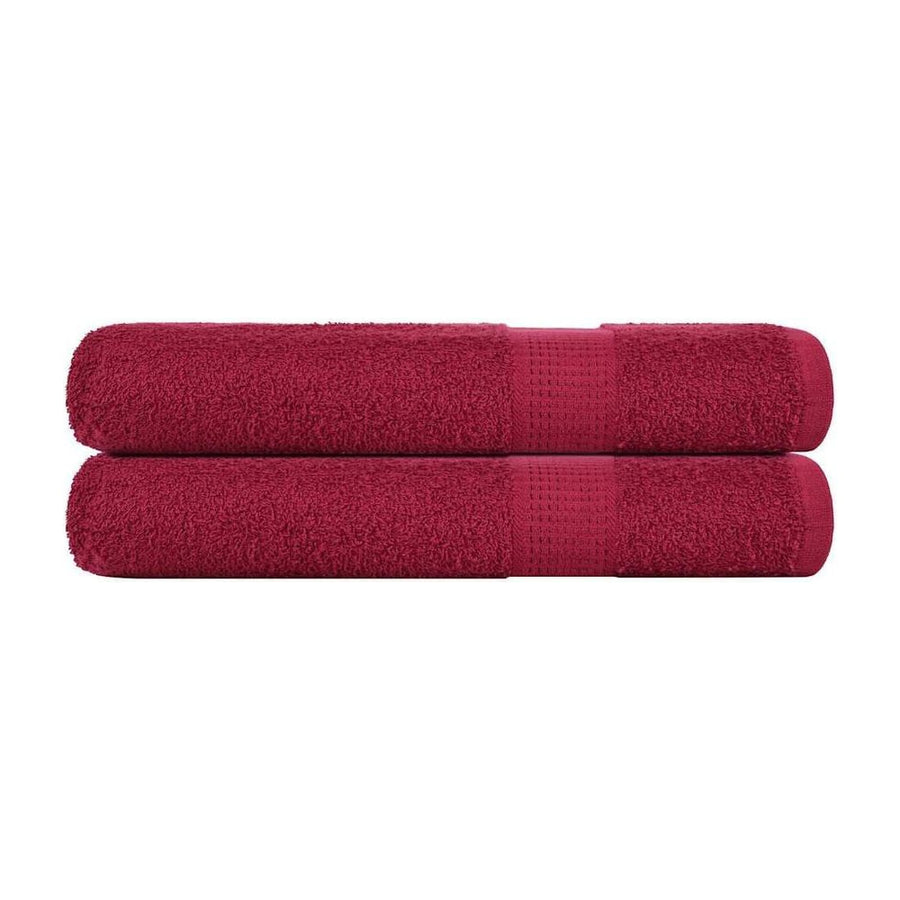 Towels "FROGN" 2 pcs Bordeaux 360 gsm