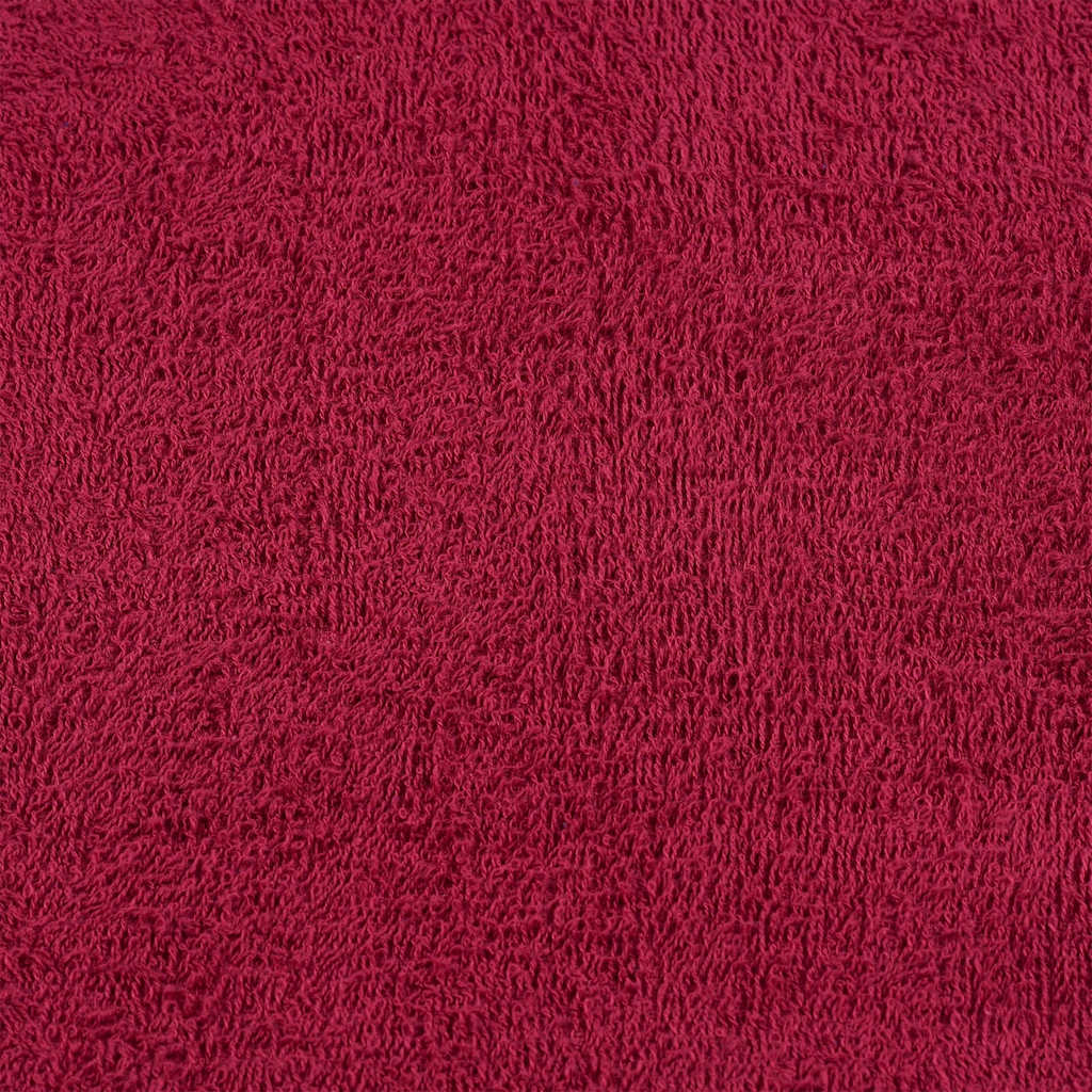 vidaXL Towels "FROGN" 4 pcs Bordeaux 100x200 cm 360 gsm 5