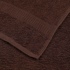vidaXL Shower Towels "FROGN" 4 pcs Brown 70x140 cm 360 gsm 6